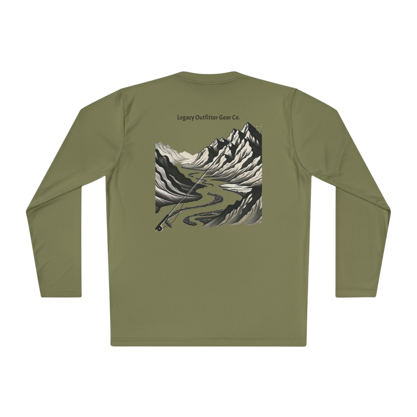 Trout Stream Moisture Wicking Fishing Shirt