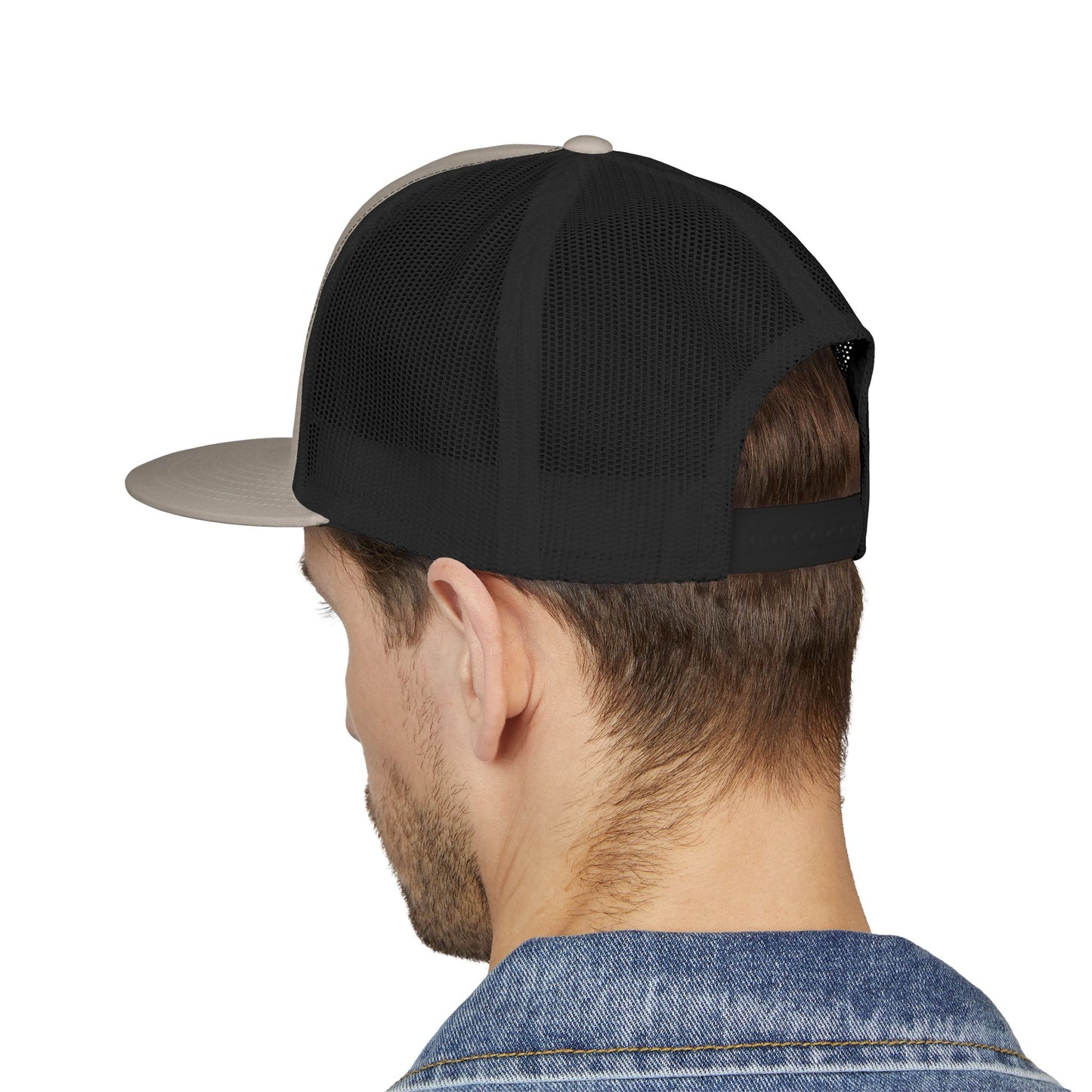 Legacy Emblem 5 Panel Trucker Cap (Embroidered)