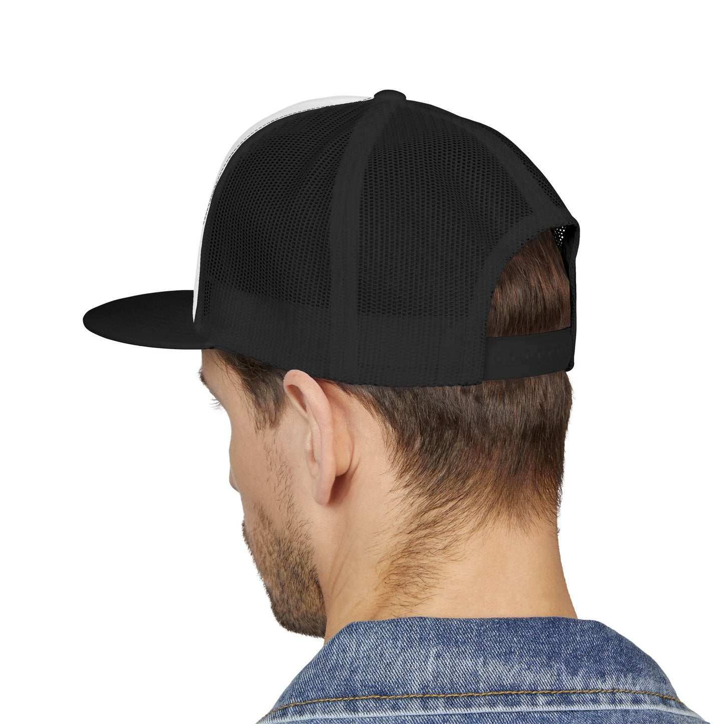Legacy Emblem 5 Panel Trucker Cap (Embroidered)