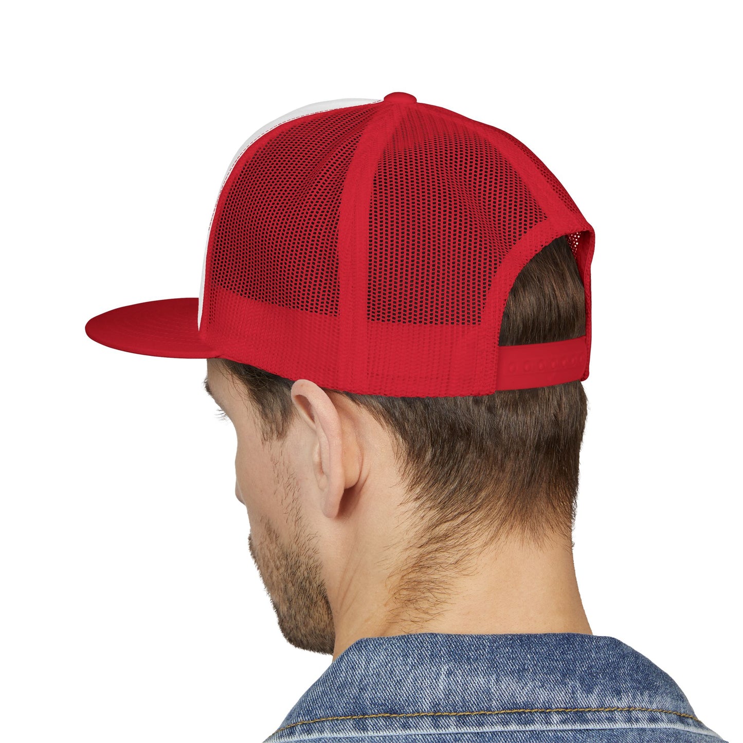 Legacy Emblem 5 Panel Trucker Cap (Embroidered)