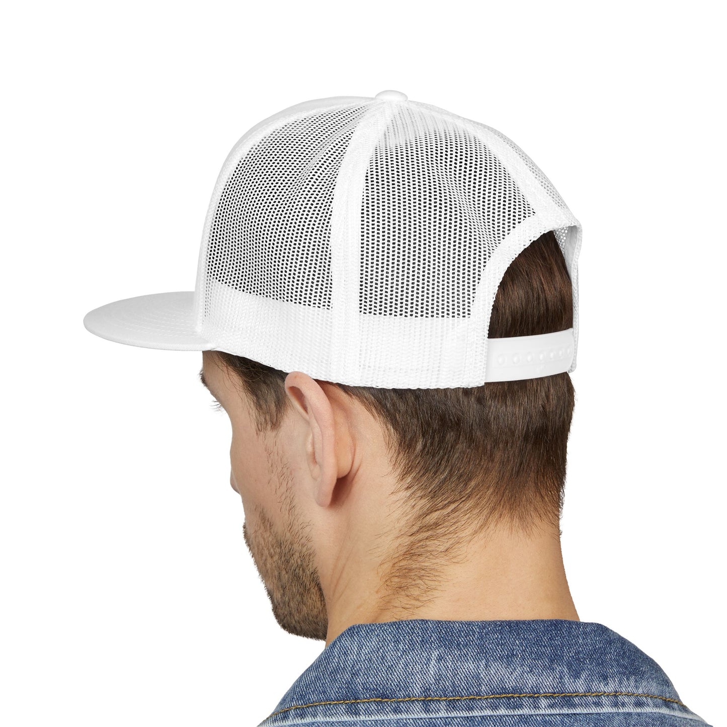 Legacy Emblem 5 Panel Trucker Cap (Embroidered)