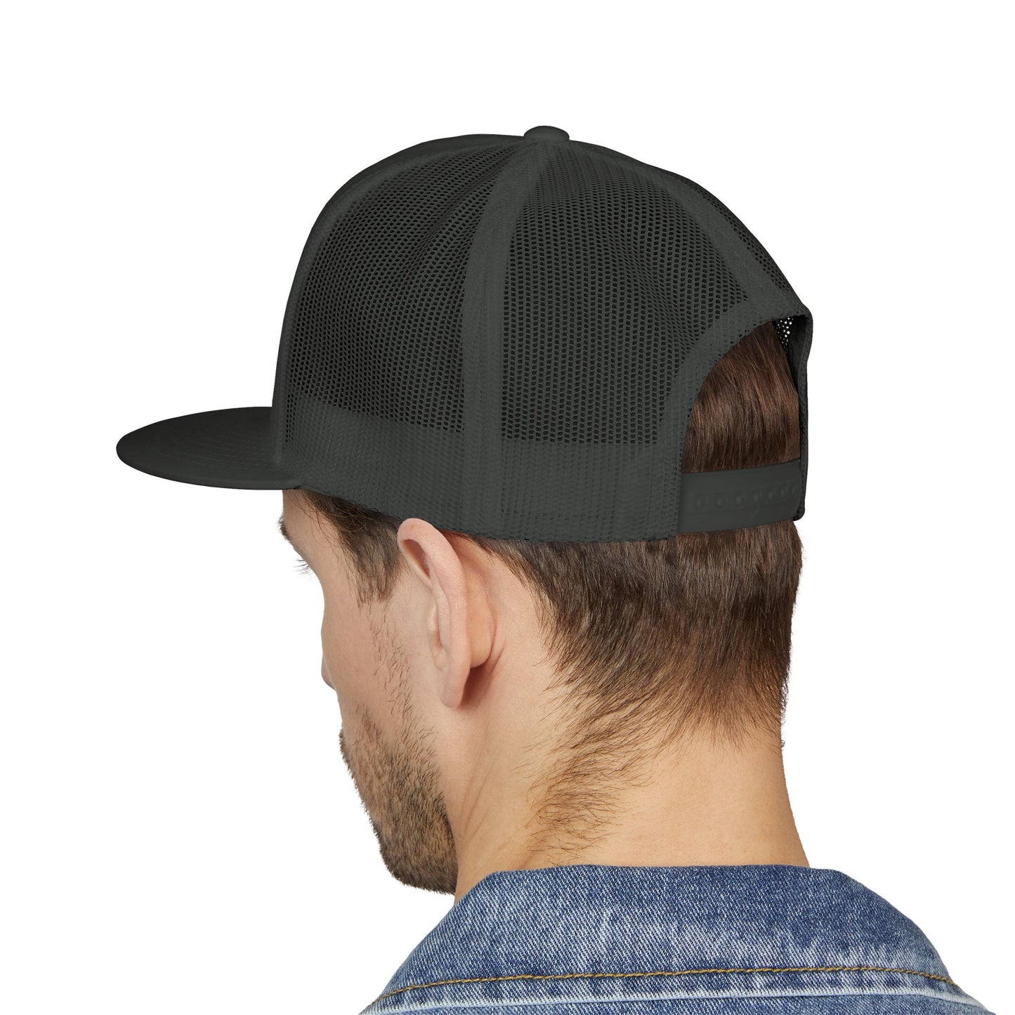 Legacy Emblem 5 Panel Trucker Cap (Embroidered)