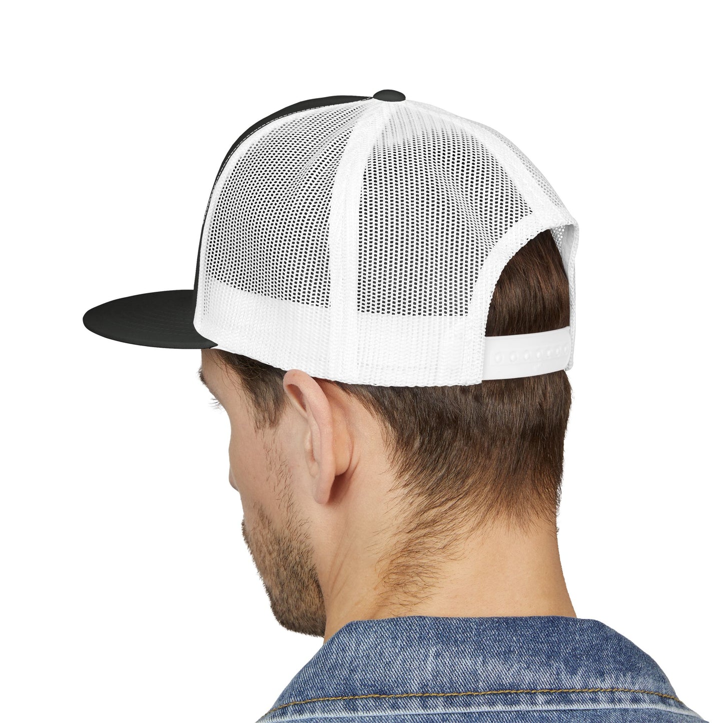 Legacy Emblem 5 Panel Trucker Cap (Embroidered)