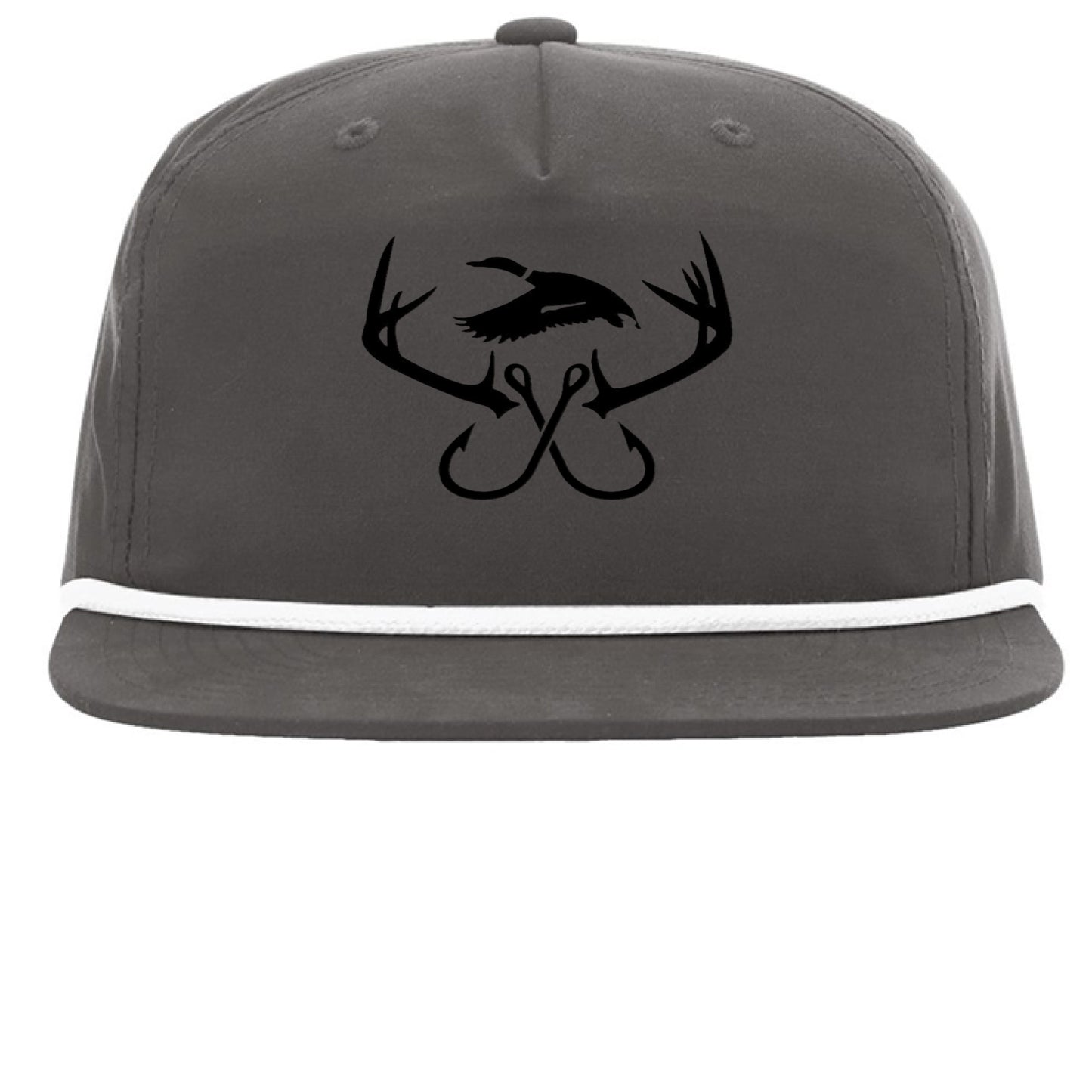 Charcoal/ White - FRONT